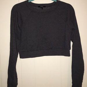 Forever 21 crop pullover sweater